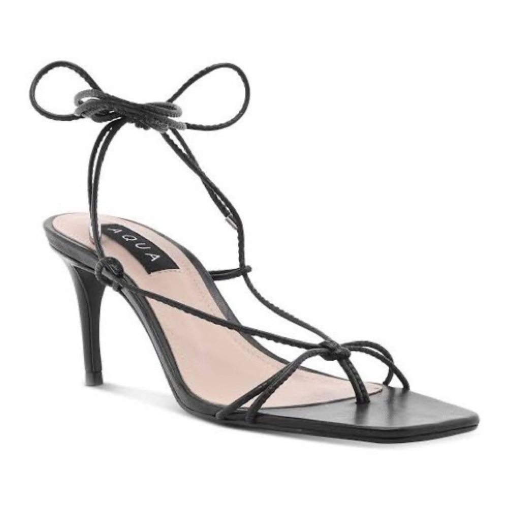 Aqua Dirlene High Heel Strappy Sandal